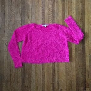 🦚 5/$30 Hot Pink Fuzzy Sweater